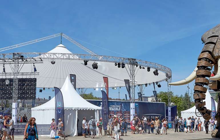 J-1  avant le coup d’envoi  de la Coupe du Monde FIBA 3x3 